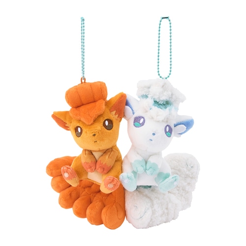 Pokemon Center 磁石相吸Pair系列六尾毛公仔– Umapro小馬日本