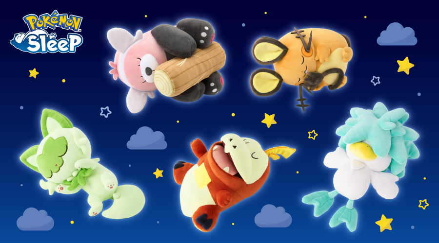 《Pokémon Sleep》主題「睡覺造型毛公仔」登場!