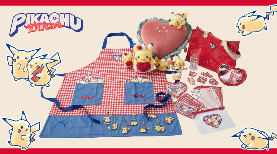 PIKACHU DINER 系列登場!快來享受復古咖啡廳氛圍~
