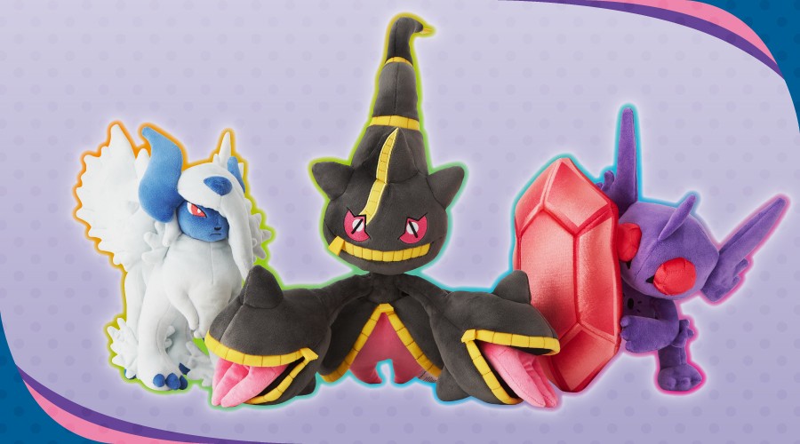 Pokémon Center限定 Mega 進化型寶可夢的大型絨毛公仔推出
